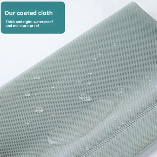 Storage Rack Easy Assembly Metal Tubes Non-Woven Fabric Dustproof Waterproof Large Capacity Book Organizer