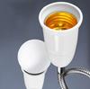E27 To E27 Lamp Base Extender 180Mm Lamp Holder Converter E27-E27 Flame Retardant Lamp Socket Adapter For Light Bulb