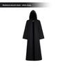Mittelalterlicher Hexenumhang Cosplay Kostüm Mit Silbernen Verschlüssen Für Fantasy Rollenspiele