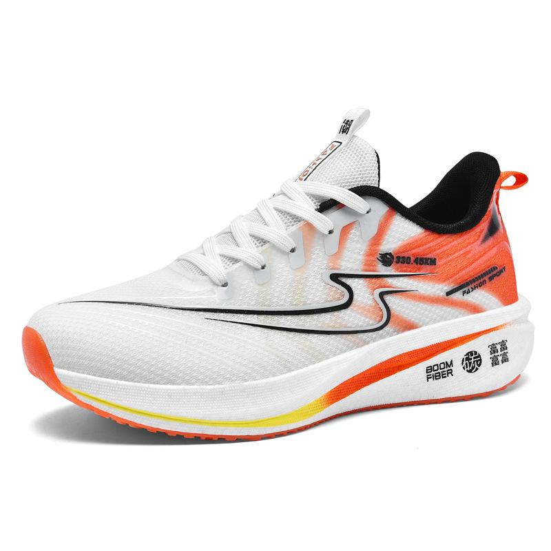 Sports and leisure shoes Men's shoes High School Entrance Examination shoes Physical testing shoes Large size 48 Running shoes Men's spring cushioning