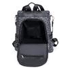 Fashion printed backpack women's new Korean version large capacity retro anti-theft backpack multi-purpose leisure travel bag
