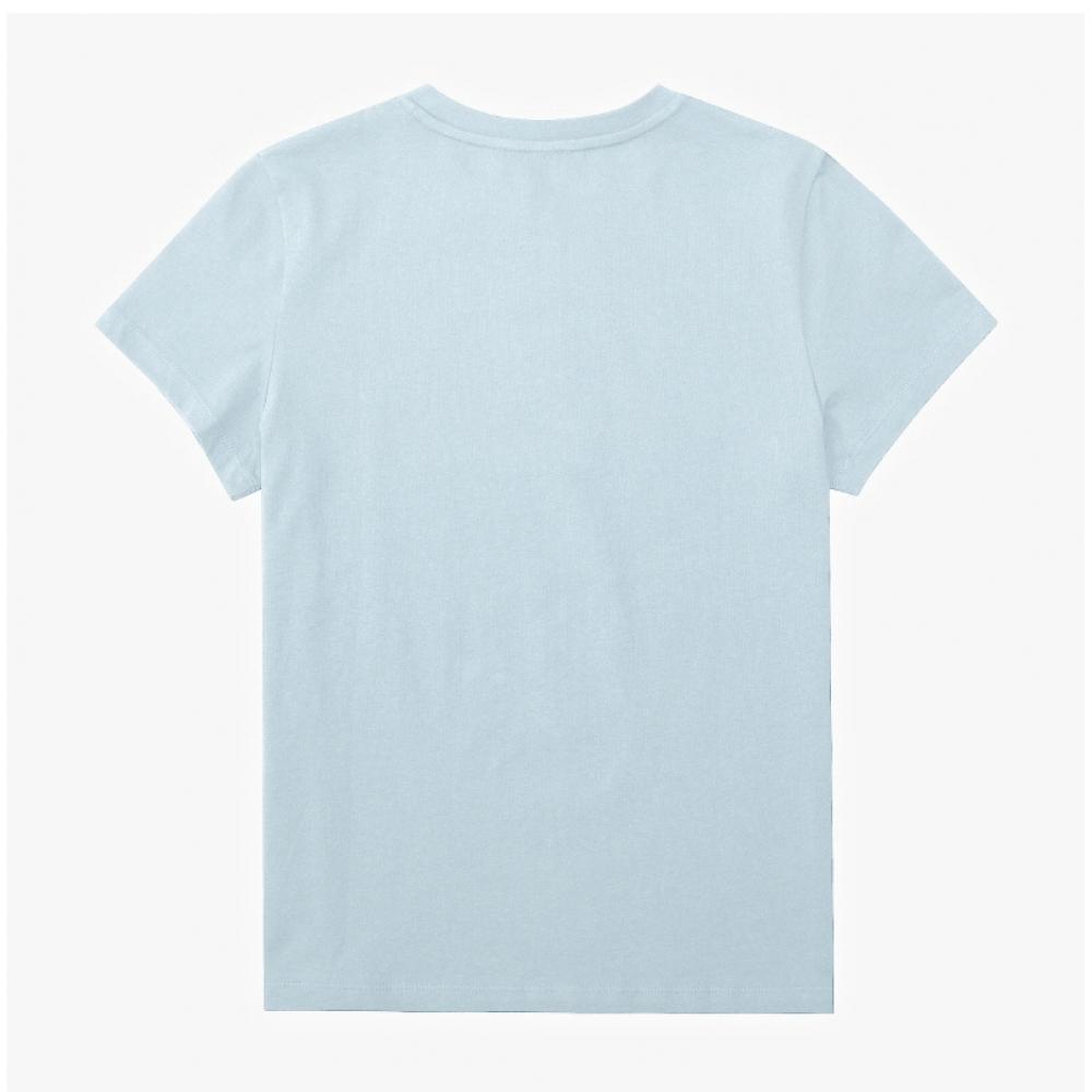 ApeSSe Cobqx H26943 Iab Light Blue Vpc Velvet Logo Men S Short Sleeve Tee