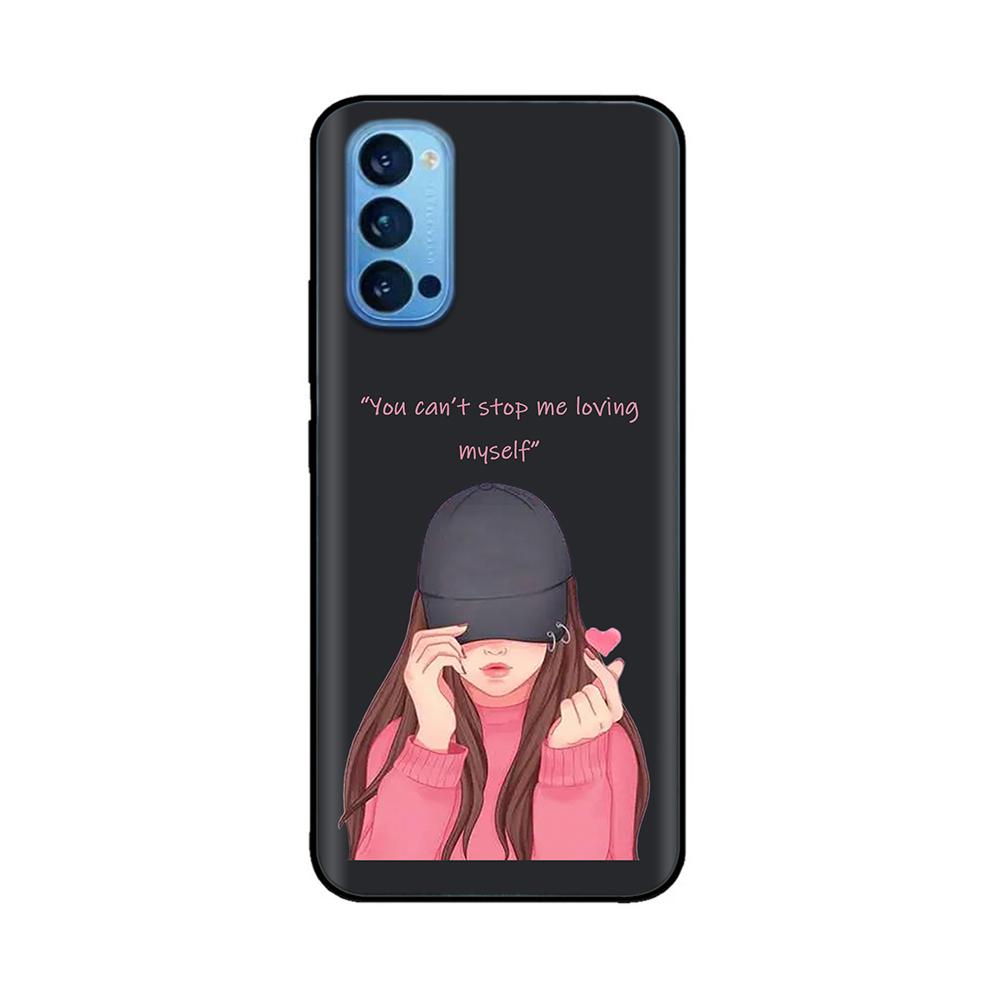 For Oppo Reno4 Pro 5G Case Soft TPU Black Silicone Phone Back Cover for OPPO Reno 4 Reno4 Pro 5G 4G Case Funda Coque Bumper Capa