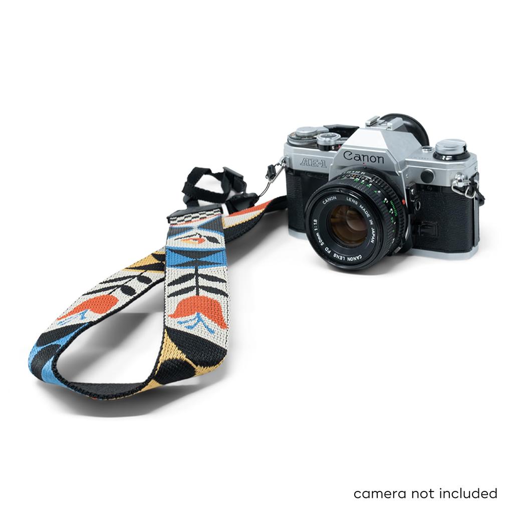 Nocs Provisions Binoculars Strap Tapestry Flora Accessory Genuine Colorful Outdoor Sports Watching Live (Woven Strap) Cotton/Polyester NOC-STP-MTI2