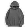 Autumn Winter Casual Thick Hooded Sweatshirts Men Cotton Solid Color Men's Hoodies Sweatshirt
