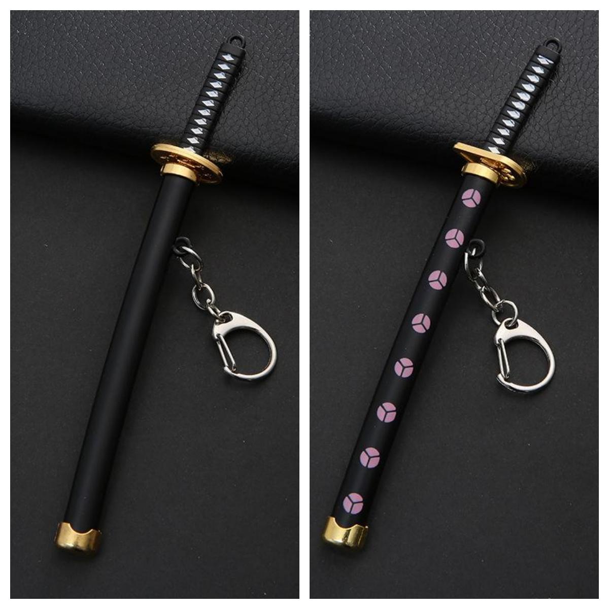 

Мини-аниме убийца демонов меч брелок Катана Призрачный клинок металлический кулон брелоки оружие косплей игрушка E56F J