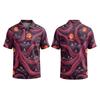 Men's Short Sleeve Shirt Halloween Print for Casual Parties and Daily Outings