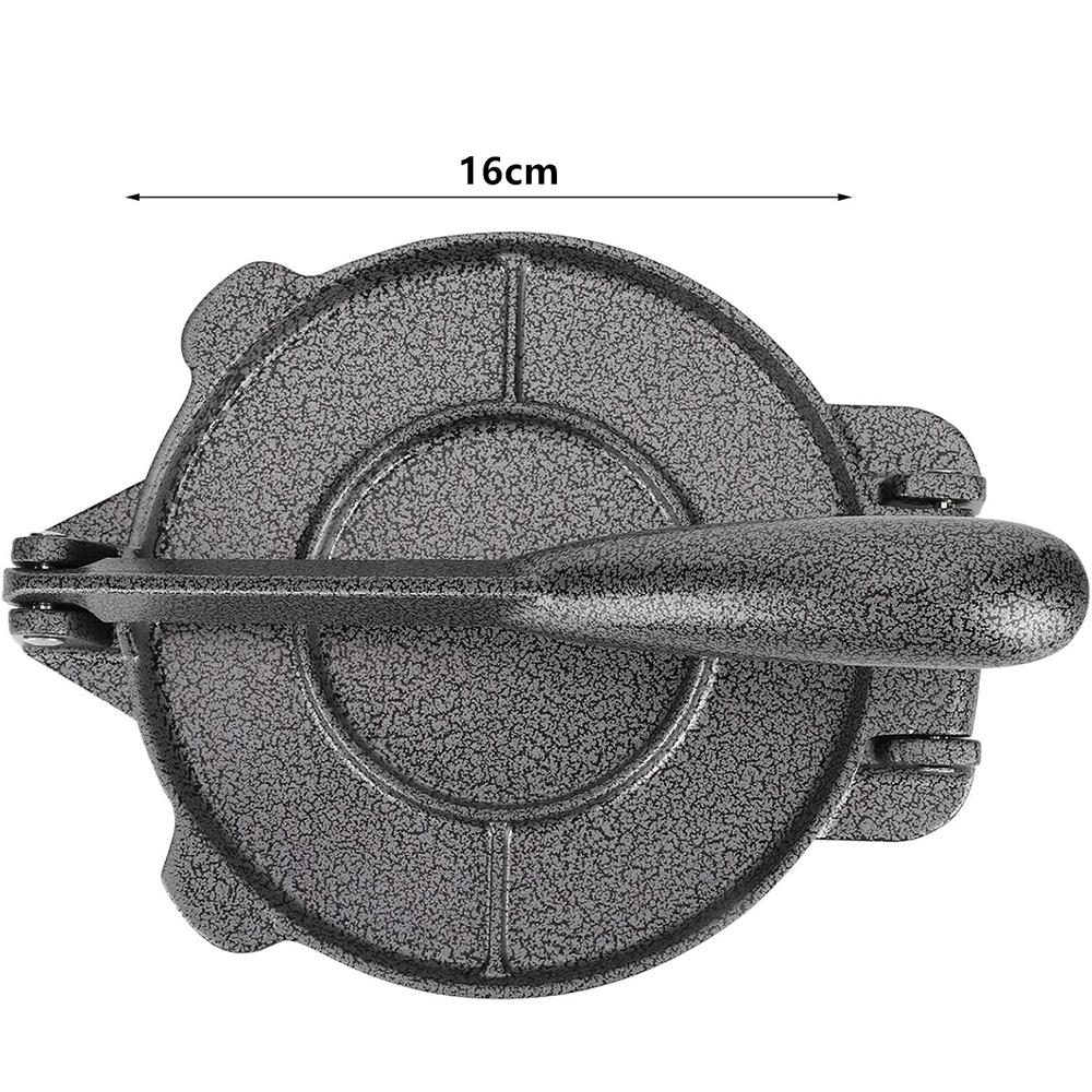

LMETJMA Tortilla Press Heavy Duty Tortilla Pataconera Aluminum Flour Tortilla Press Dough Flour Tortilla Rotis Quesadilla Maker