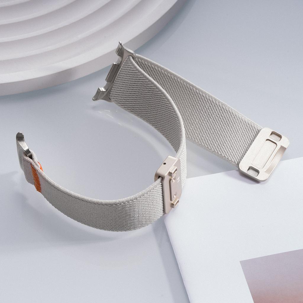 Nylon Band For Samsung Galaxy Watch 8 classic 46mm stretch Magnetic correa pulseira Bracelet Galaxy Watch 8 44mm 40mm Strap