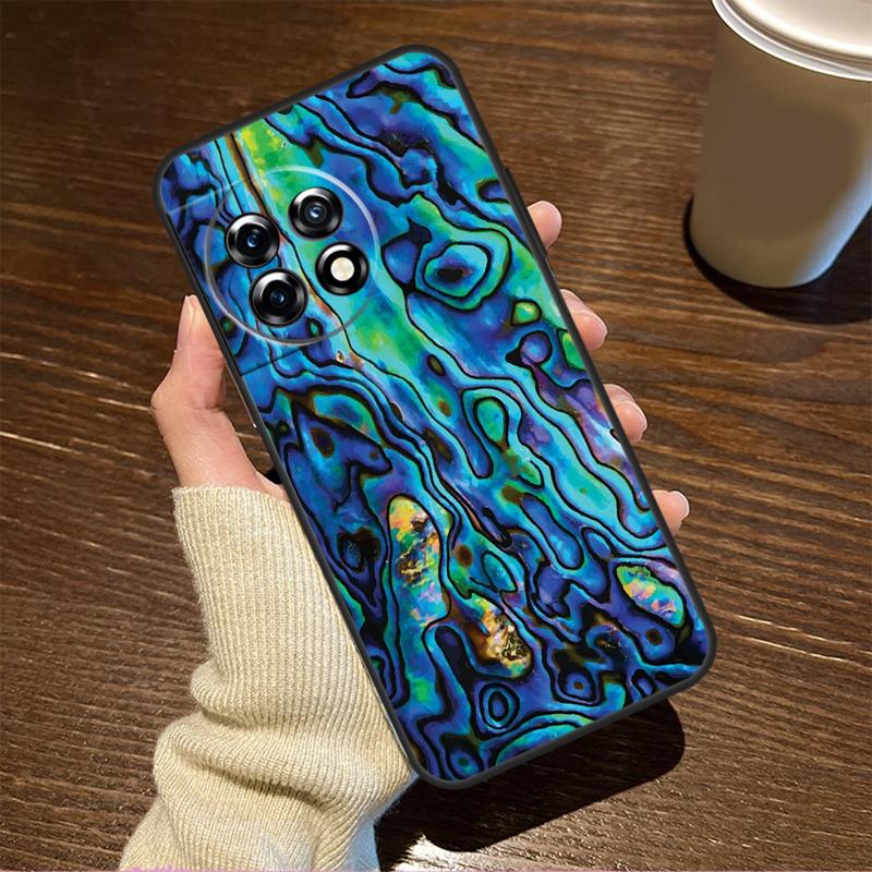 Abalone Shell For OnePlus Nord CE 5 2 3 4 Lite N20 N30 Case For OnePlus 15 R 13 12 11 8T 10T 13T 12R 13R