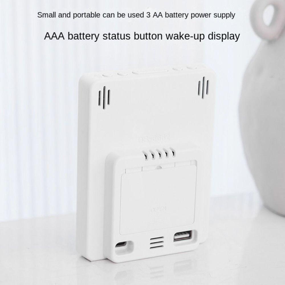Temperature Digital LED Clocks Multi-functional Display Table Clock  for Bedroom