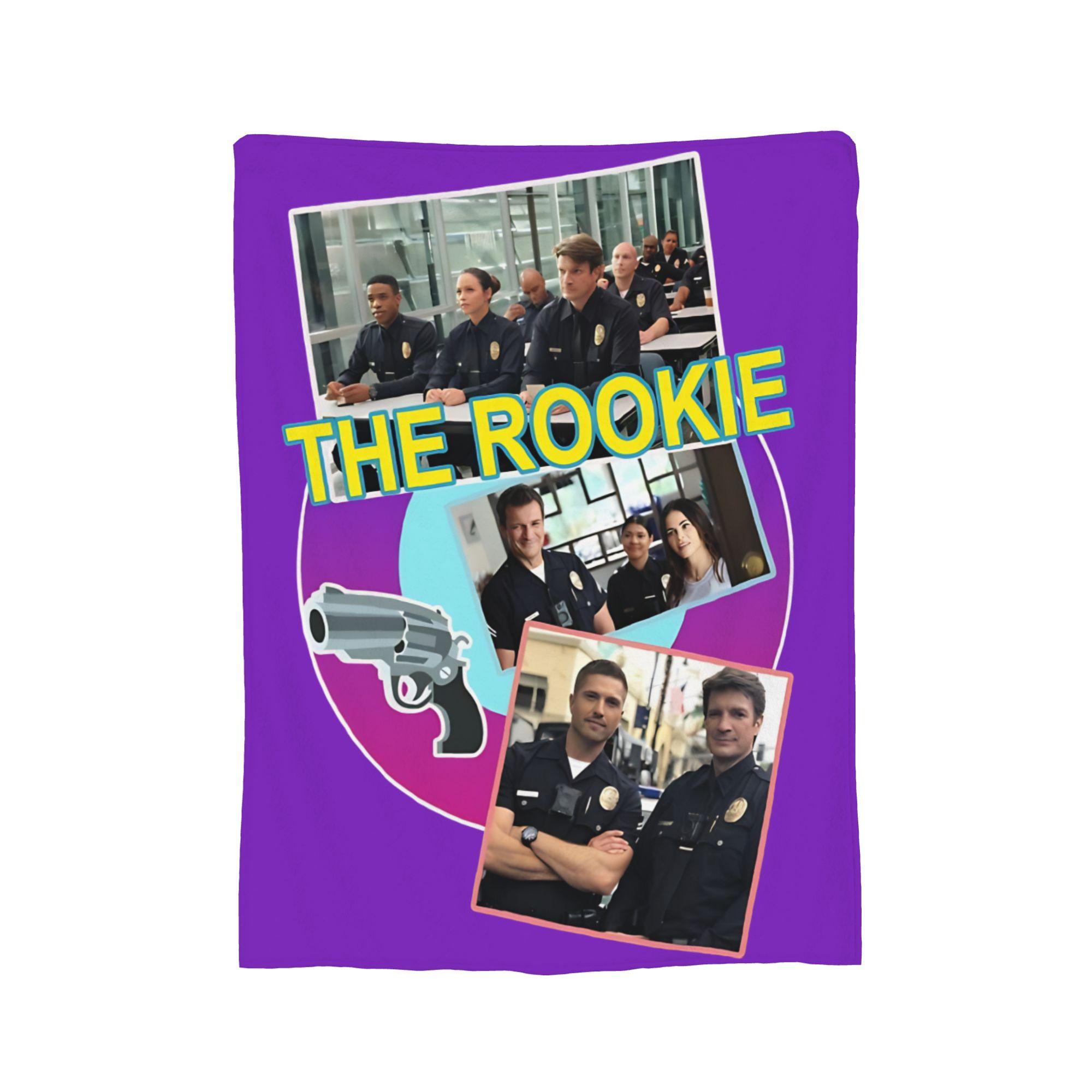 

The Rookie Tim Bradford Fleece Throw Blanket Blankets for Bedding Car Lightweight Quilt, 150x200cm