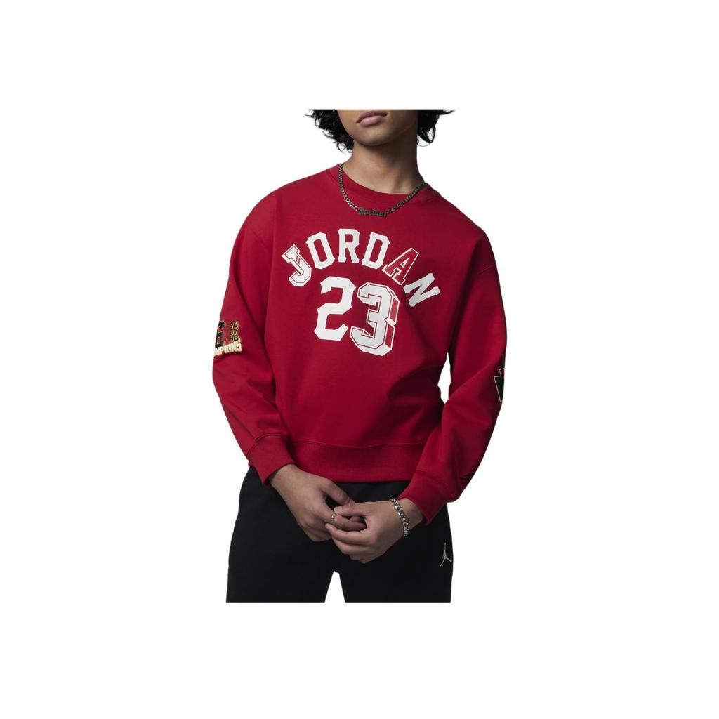 Jordan Court Of Legends Sweatshirt Casual Simple Comfortable Soft Crew Neck Fitness Kids Tops Red II0271-687