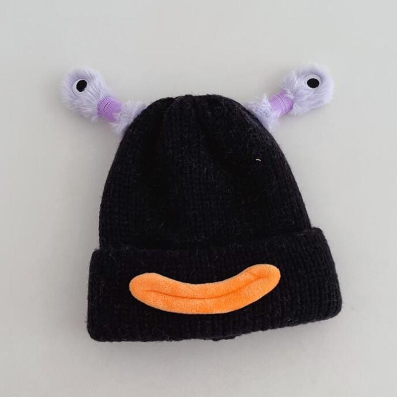 Thicken Windproof Beanies Cute Glowing Antenna Hat for Adult Kids Keep Ear Warm Hat Cold Weather Thicken Beanie Hat