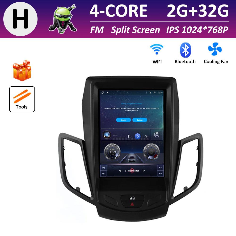 

Интеллектуальная система DSP Стерео для Ford Fiesta MK7 2009 2010 2011 2012 2013 - 2016 Беспроводной Carplay Навигация WIFI Аксессуары