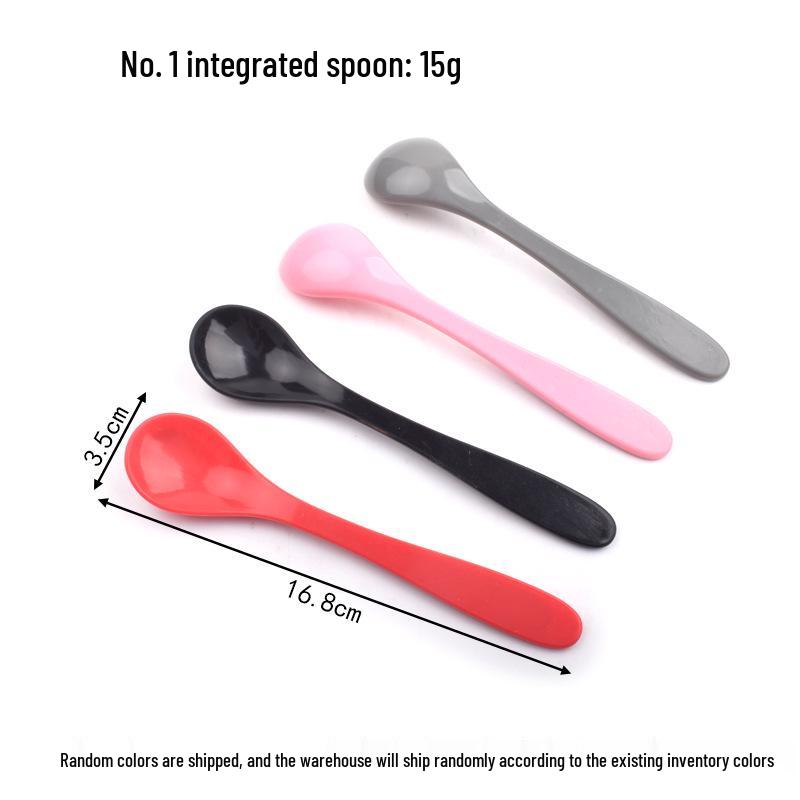 

Integrated Full Coverage Silicone Ladle with Soft Head - Non-stick Kitchen Utensil Random Color