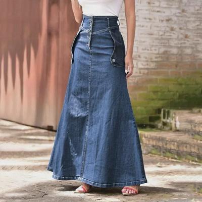 2025 Fashion Women's Knee-Length Loose Casual Skirt