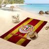 Union Berlin FC Personalized Printed Beach Towel Soccer Logo Support Custom Name Text Absorbent Towel For Sport Travel Special Gift