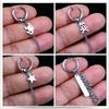 New Arrival Stainless Steel Stud Earrings Cross Star Scorpion Tassel For Women Men Fashion Hip Hop Ear Jewelry Gifts