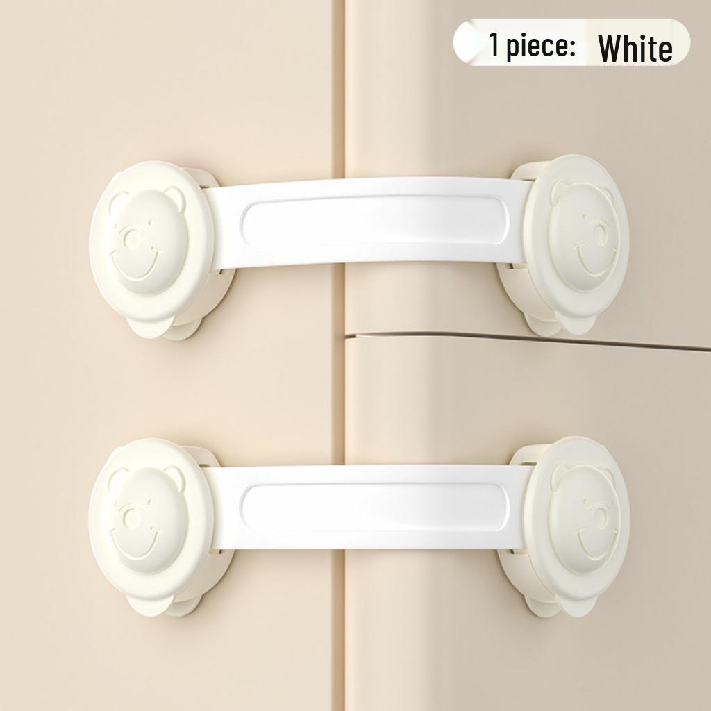Child Safety Drawer and Door Lock - Anti-Pinch, Anti-Open Protection for Cabinets and Refrigerators