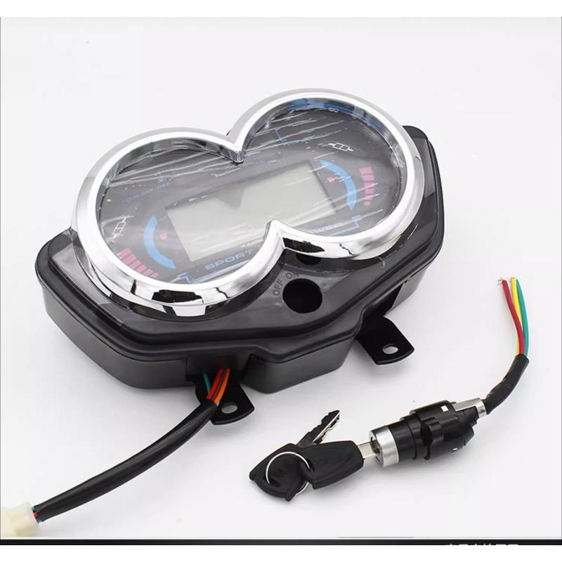Electric Tricycle Instrument LCD Speed and Electricity Display 60v72v Instrument Odometer