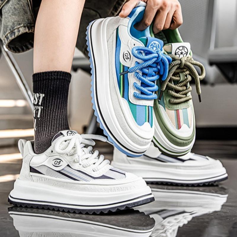 Shoes for Men Fashion Platform Men Shoes Heightened Soft-soled Comfort Casual Sneakers High Quality Mens Shoes Zapatillas Hombre