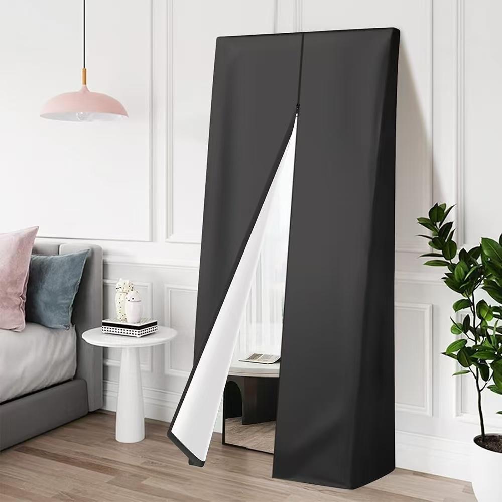 Full-length Mirror Dust Cover Made of Oxford Fabric, Offering Excellent Dust Resistance and Anti-aging Properties.