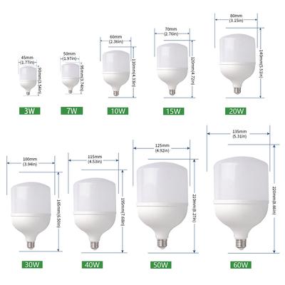 2-5pcs LED Bulb AC 220V E27 LED Lamp 60W 50W 40W 30W 20W 15W 10W 7W 3W Lampada LED Light Bombilla Spotlight Lighting Lamp