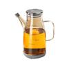 High Borosilicate Non-Drip Glass Oil Pot with Eagle Spout for Oil, Soy Sauce, and Vinegar