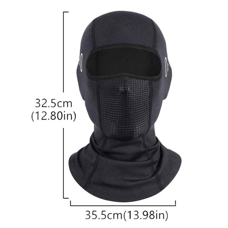 

Loogdeel Warm Fleece Bicycle Motorcycle Face Mask Cycling Skiing Helmet Liner Windproof Bike Caps Winter Balaclava Men Women Professional Grade