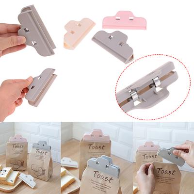 Useful Clothespin Office Paper Files Clips Food Storage Bag Plastic Sealer Clamp