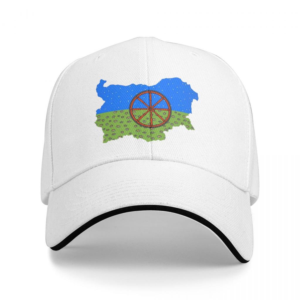 Unisex Baseball Hats Rom Gypsy Romani Flag Outdoor Streetwear Summer Sports Baseball Caps Hip Hop Cap Casquette Hats