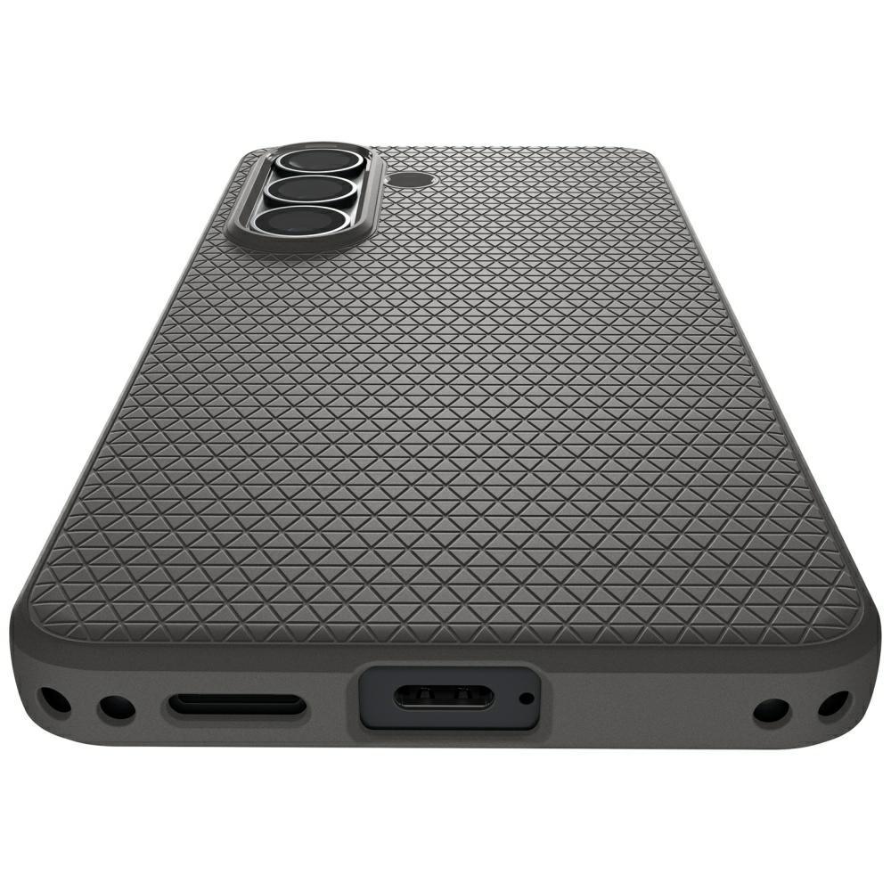 Spigen Liquid Air case for Samsung Galaxy S26 marble gray