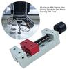 Small Drill Press Vice 50mm/2in Aluminum Flat Clamp Bench Vice Clamp Portable Table Bench Vise Fixing Tool Easy To Use