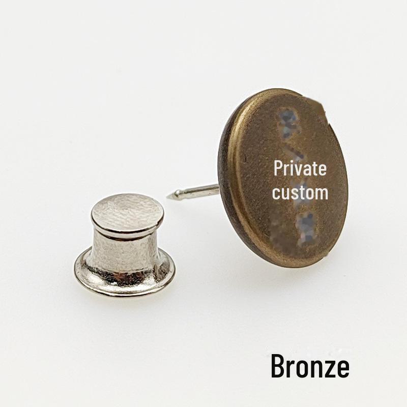 Mygtuko neturintis nuimamas užsegimas užuolaidų tvirtinimui