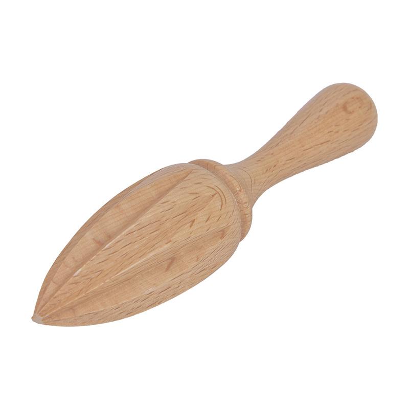 Wooden Lemon Squeezer Hand Press Juicer Fruit Orange Citrus Extractor Reamers