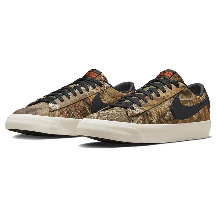 New Nike Sb Blazer Low Pro Gt Premium Brown Realtree Camo DO9398-001