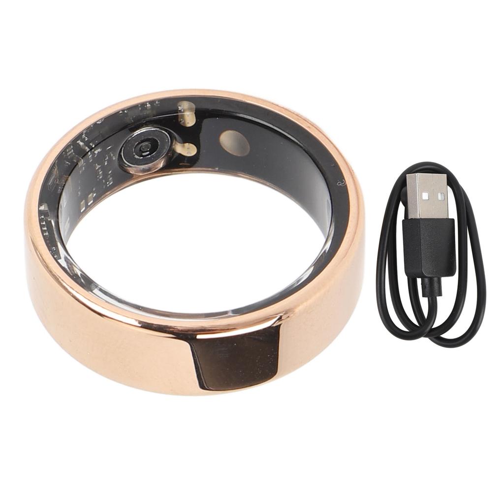 Smart Ring Health Tracker IP68 Water Resistant Bluetooth Fitness Tracker Step Count Ring Multiple