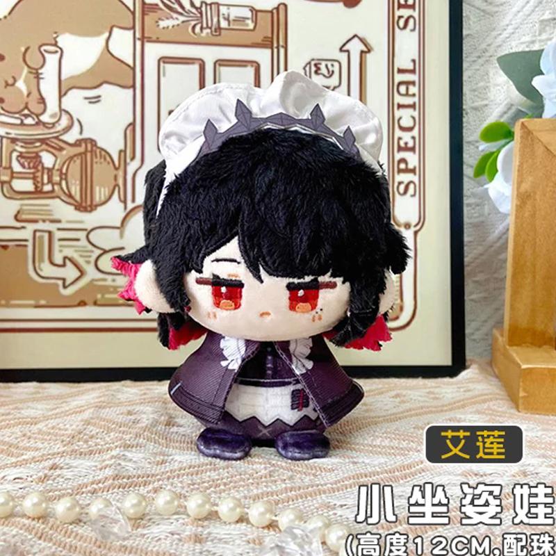 10cm Zenless Zone Zero Plüschfigur Ellen Joe Belle Asaba Yuma Hoshimi Miyabi ZZZ Plüschfigur Wise Zhu Yuan Puppen Tasche Anhänger Schlüsselanhänger Geschenk