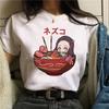 Demon Slayer T Shirt Women Kimetsu No Yaiba Nezuko Tshirt Female Tanjirou Kamado Graphic Tee Shirt Japanese Anime Manga T-shirt