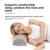 Half Cylinder Half Moon Bolster Pillow Ergonomic Semi-Roll Knee Pillow Leg Massage Pad  Home Use