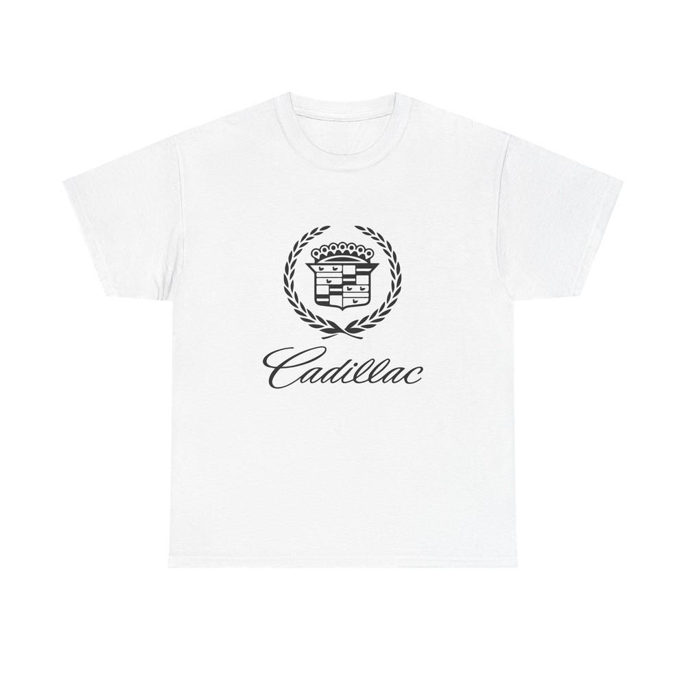 

Cadillac Tshirt Vintage Logo CTSV Blackwing GM Chevy American Unisex Heavy Tee Unisex T-Shirt XXL