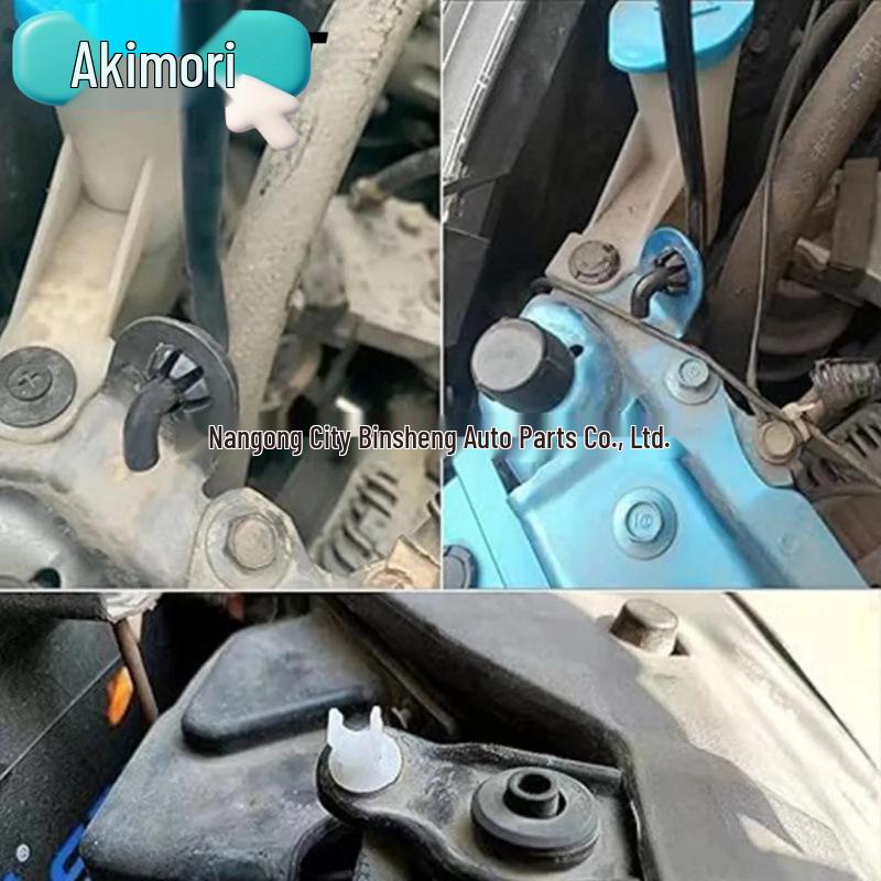 30pc Slot Cover Support Rod Clip Clamp for Honda Accord/Odyssey/Prelude (91503-SS0-003)