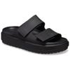 Crocs Brooklyn Comfortable and Versatile Non-Slip Slippers Women's Black