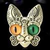 Enamel Beerus Cat Brooch for Women Unisex Animal Pins Kitten Lapel Pins Gift Event Party Backpack Decoration Clothes Accessories