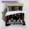 3pcs Custom Name Rock Ozzy Osbourne Bedding Set Duvet Cover Closure Includes 1 Duvet Cover & 2 Pillowcases for All Seasons Bedroom Decor