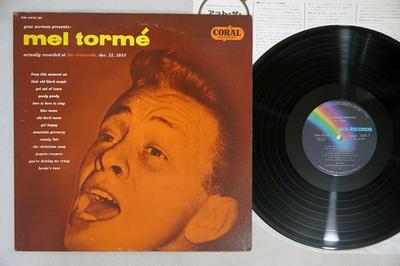 LP Record GENE NORMAN MEL TORME  At The Crescendo VIM4508 MCA 1977 Japan Obi Jazz Used