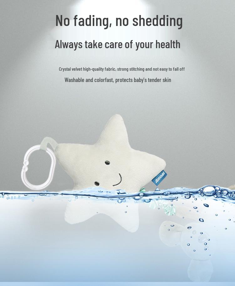 Cartoon Animal Pull Bell Baby Music Box & Car Hanging Toy