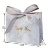10pcs Creative Mini Grey Marble Gift Bag Box for Party Chocolate Boxes Package Wedding Favors Candy Boxes for Thanksgiving Day.