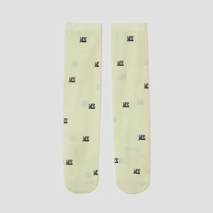Web Knee Socks [Ivory]